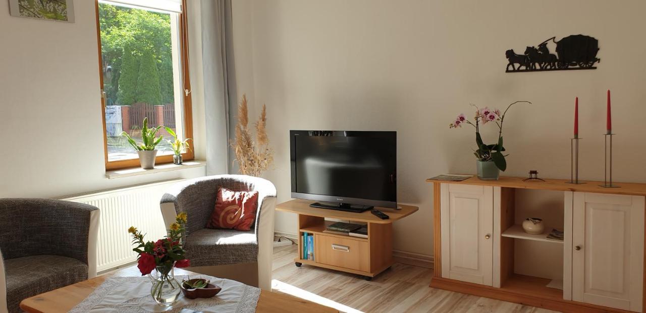 Ferienwohnung Gerlach Thale Esterno foto
