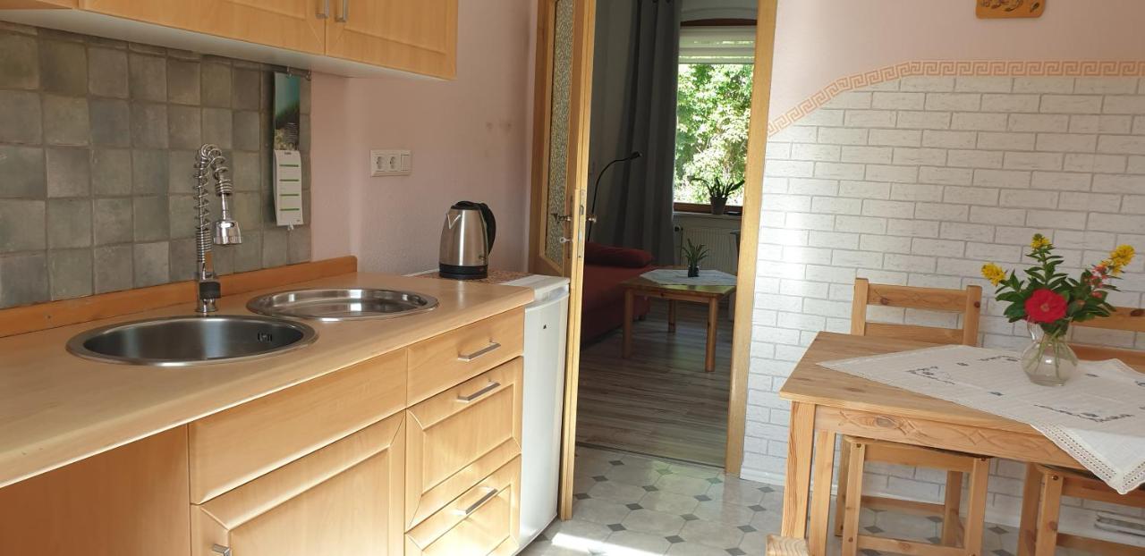 Ferienwohnung Gerlach Thale Esterno foto