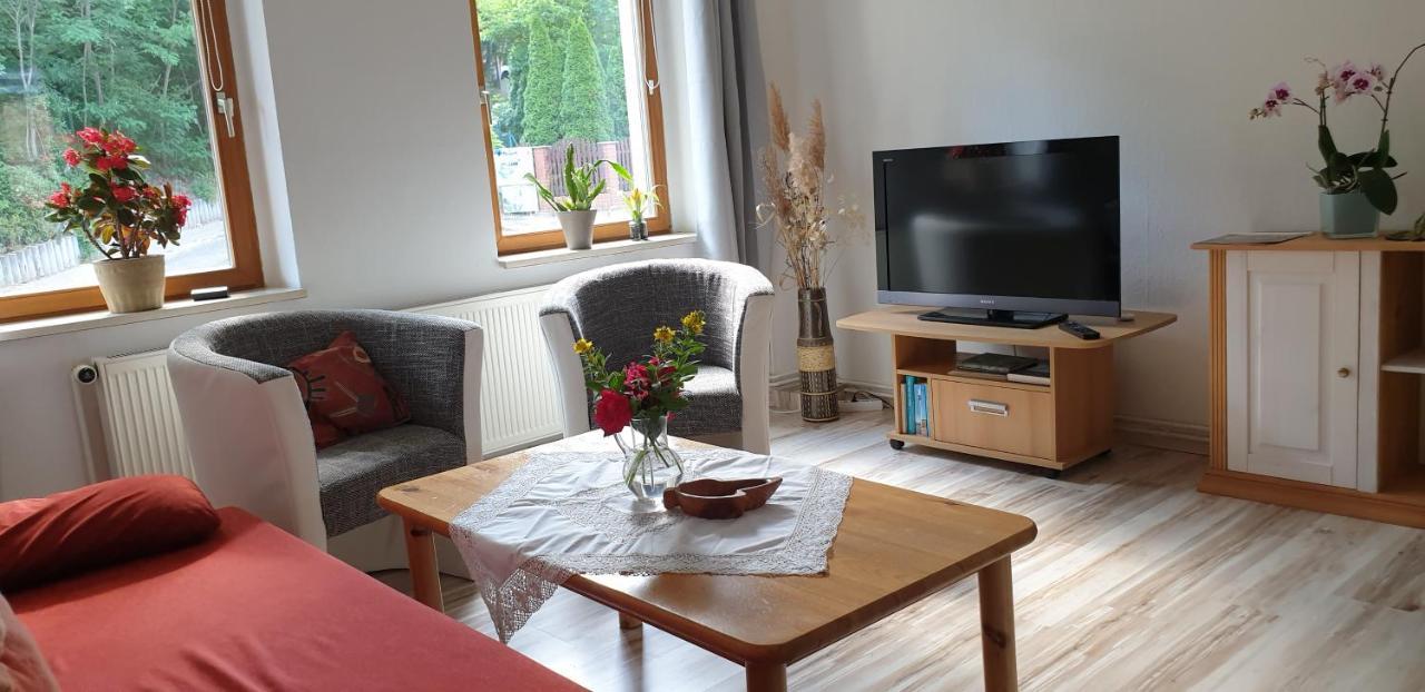 Ferienwohnung Gerlach Thale Esterno foto